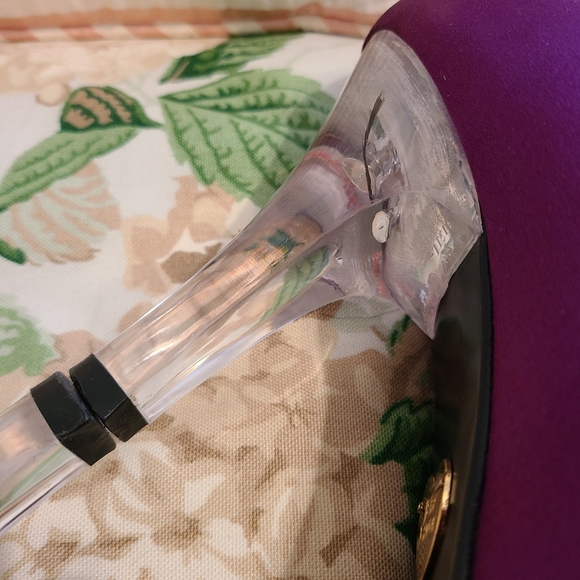 Vintage! Princess Sparkly Hearts Clear BJ Heels ! - Picture 8 of 14